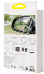 Safety-Enhancing Baseus Rearview Mirror Waterproof Film Pack of 2. 