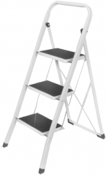 Scara Metalica Pliabila 3 Trepte Inaltime 105 Cm Sistem Antialunecare 