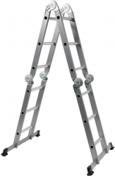 Scara Multifunctionala Klausstech Profesionala 3.7m Inaltime Solida Se Poate Folosi Tip Dubla/simpla/pod 