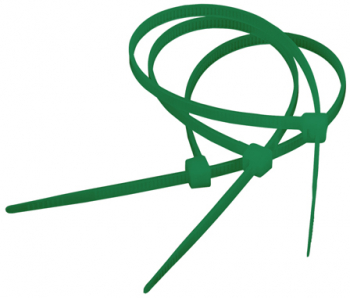 Set Fasete Nylon Verde 280x4.5 - 100 Buc 