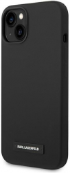 Silicone Case Karl Lagerfeld iPhone 14 Plus Magsafe Black 