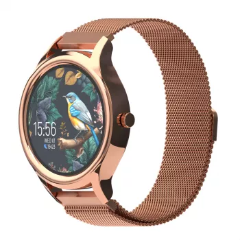 Smartwatch Forever Profesional SB-340 - aur eleganta si functionalitate Smart. 
