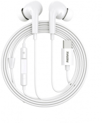 Stylish USB-C Earphones for Comfortable Listening White 
