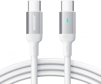 USB Type-C 100W 2m Cable Joyroom S-CC100A10 White 