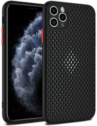 Husa de protectie Lemontti Bubble pentru Iphone 12 / 12 Pro Negru 