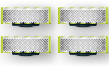 Rezerva OneBlade QP240/50 kit 4 lame compatibil OneBlade si OneBladePro Verde 