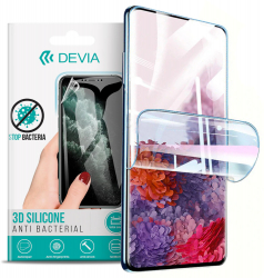 Folie Devia Silicon Antibacterian compatibila cu Samsung Galaxy A71 