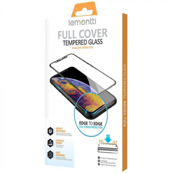 Folie de protectie Lemontti Sticla Full Fit pentru Samsung Galaxy A42 5G Black 1 fata 2.5D 9H 0.33mm 