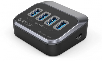 HUB USB Orico M3U3-4A conectori 4xUSB 3.2 Type-A interfata USB Type-C lungime cablu 50cm