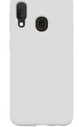 Husa de protectie 360° Lemontti Liquid Silicon compatibila cu Samsung Galaxy A20e Stone 