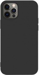 Husa de protectie Lemontti Silicon Soft Slim pentru Iphone 12 Pro Max Black 