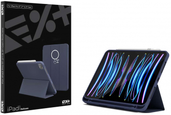Husa de protectie Next One Rollcase pentru iPad 11inch Royal Blue