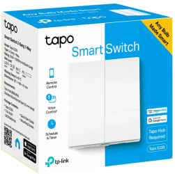 Intrerupator inteligent dublu TP-Link Tapo S220 Wi-Fi