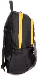 Rucsac Joy, Iggy, 2 compartimente, 2 buzunare laterale, nylon, waterproof, 45x29x22.5cm, negru