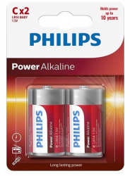 Baterie Alkaline Power LR14 C Blister 2 Buc 