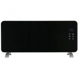 Convector Electric De Perete Si Portabil 2000 W Termostat Electric Protectie Supraincalzire Protectie Copii Panou Frontal Din Sticl 
