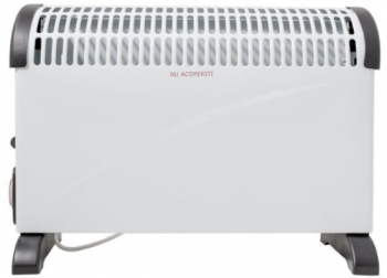Convector Electric Profesional Putere Max 2000 W Control Termostatic Functionare Simpla Distributie Uniforma A Caldurii 3 Trepte Temper 