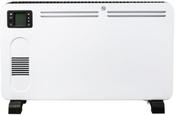 Convector Electric Putere 2300w 3 Trepte De Putere 1000w/1300w/2300w Timer Pe 24 De Ore Turbo Fan Display Lcd Design Modern Alb 