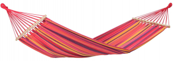 Hamac Cu Bare Din Lemn Tonga Vulcano Multicolor Dimensiune 200 X 100 Cm 