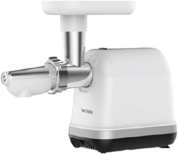 Masina De Tocat Carne Puterea De Tocare 1300w Accesoriu Pentru Stors Rosii Accesoriu Pentru Carnati Functie Reverse Alb 