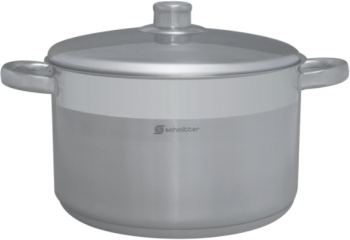 Oala Cu Capac Inox Diametru 28 Cm Capacitate 11l Fund Din 5 Straturi Manere Din Inox Usor De Folosit Design Ergonomic Usor De Depozi 