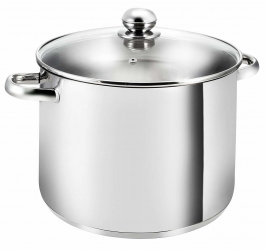 Oala Inox Cu Capac Yena Grunberg 32cm 19.5l 