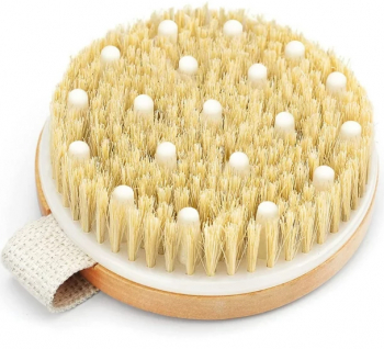 Perie pentru masaj Omega Lemn/Fibre 11x1.5 cm 