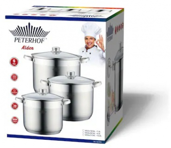 Set 3 Oale Din Inox Peterhof capace Sticla fund 5 Straturi7 9 10.8 Litri 