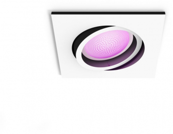 Spot Incastrat Philips Luminos Cu Bec Led Gu10 Ambianta Alba/color 350 Lm 15000 Ore Alimentare 240 V 50 60 Hz Ip20 5.7 W 6w Alb 