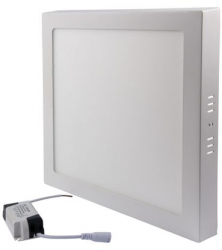 Spot Led Aplicat Klausstech Patrat Putere 24w Unghi De Iluminare 120° Tensiune De Alimentare 220-240v 50-60 Hz Culoare Rama Alb 