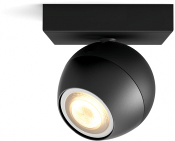Spot Philips Luminos Led Gu10 Bluetooth Variator Inclus Metal Modern 15000 Ore 350 Lm Autonomie 230 V Culoare Negru 