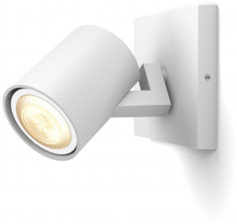 Spot Philips Pentru Prelungire Bec Led Gu10 Functionare Cu Bridge Bluetooth Aluminiu Zigbee Light 350 Lm 15000 Ore 5 W Culoare Alb 