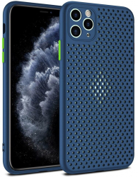 Husa de protectie Lemontti Bubble pentru Iphone 12 Pro Max Albastru 