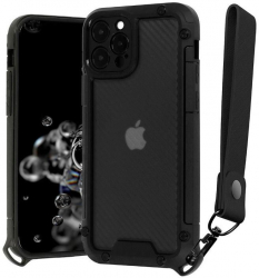 Husa Lemontti Tel Protect Shield compatibila cu iPhone 13 Pro Black 