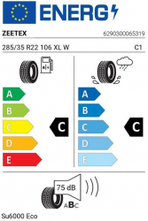 Anvelopa Vara 285/35 R22 Zeetex Su6000 Eco 106 Xl W 