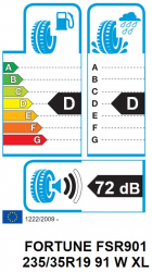 Anvelopa Iarna Fortune FSR901 235/35R19 91W XL 