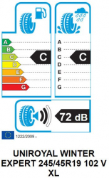 Anvelopa Iarna Uniroyal WINTER EXPERT 245/45R19 102V XL 