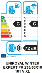 Anvelopa Iarna Uniroyal WINTER EXPERT FR 235/50R18 101V XL 