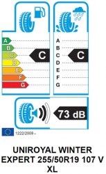 Anvelopa Iarna Uniroyal WINTER EXPERT 255/50R19 107V XL 
