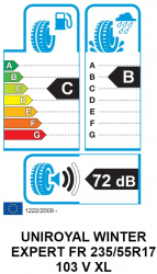 Anvelopa Iarna Uniroyal WINTER EXPERT FR 235/55R17 103V XL 
