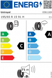 Anvelopa Vara Uniroyal Rainexpert 5 195/65 R15 91H 
