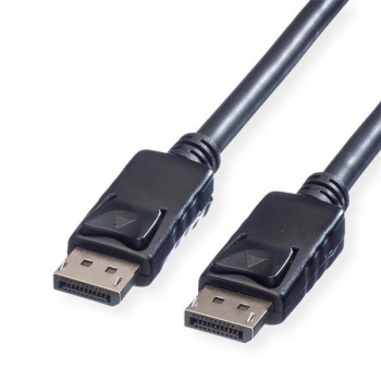 Cablu Roline DisplayPort v1.2 tata-tata 1 m Negru 