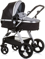 Carucior Chipolino Havana 3 in 1 obsidian silver 