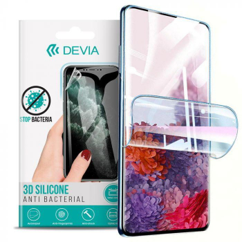 Folie Devia Silicon compatibila cu Samsung Galaxy S20 Plus 