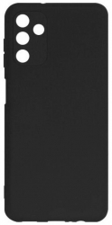 Husa Lemontti Silicon Soft Slim compatibila cu Samsung Galaxy A13 4G Black material mat si fin captusit cu microfibra 
