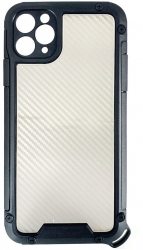 Husa Lemontti Tel Protect Shield compatibila cu iPhone 11 Pro Max Black 