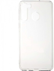 Husa Silicon Devia Naked compatibila cu Samsung Galaxy A21 Transparent