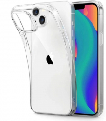 Husa de protectie Devia Silicon Naked pentru iPhone 14 Crystal Clear (0.5mm) 