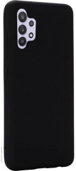 Husa de protectie Lemontti Silicon Silky pentru Samsung Galaxy A32 4G Negru 