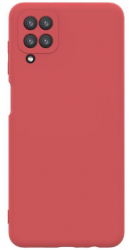 Husa de protectie Lemontti Silicon Soft Slim pentru Samsung Galaxy A12 Santa Red 